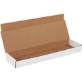 Box Packaging Corrugated Mailers, 22"L x 6"W x 2"H, White M2262